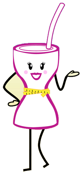 Smoothie Girl mascot